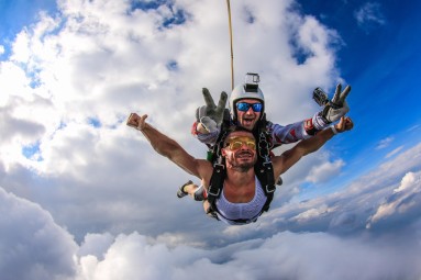 Skok ze Spadochronem z Filmowaniem Selfie | Częstochowa (okolice) | Prezent dla Męża_P