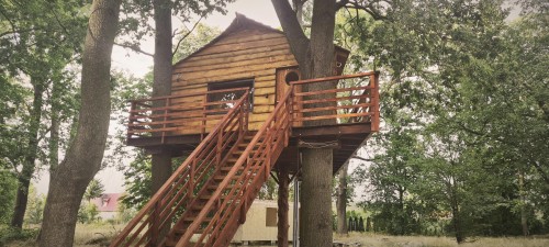 Pobyt w Domku na Drzewie w Tygodniu (1 Noc, 2 Osoby) | Golędzinów | TreeVill-Prezent na Święta_P
