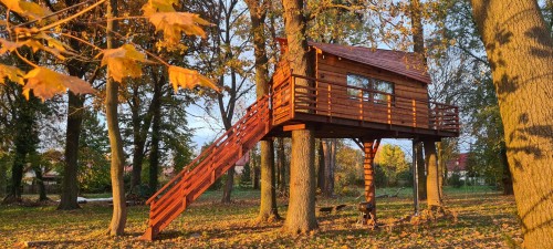 obyt w Domku na Drzewie (2 Noce, 2 Osoby) | Golędzinów | TreeVill-Prezent na Domki na Wyłączność_P