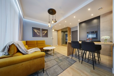 Romantyczny Pobyt w Apartamencie (2 Noce, 2 Osoby) | Golden Apartments | Prezent dla Pary_P