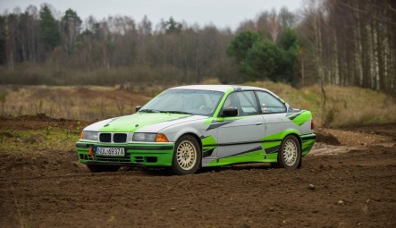 Jazda Samochodem Rajdowym BMW E36 | 10 okrążeń | Olsztyn (okolice) | Prezent na Święta_P