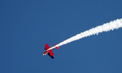 Akrobatyczny Lot Samolotem z Elementami Pilotażu (10 minut) | Poznań (okolice)-Prezent dla Niego_S