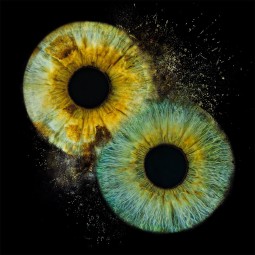 Artystyczne Zdjęcie Tęczówek Oczu dla Dwojga – Format A3 | Lublin-Prezent dla Rodzeństwa_P