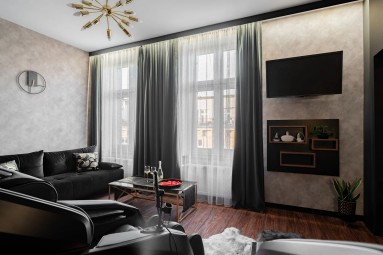 Pobyt w Apartamencie (1 Noc, 2 Osoby) | Apartament Organza | Toruń | Prezent na Rocznicę_P