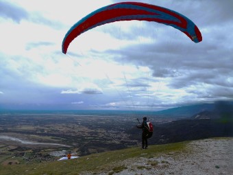 Lot Paralotnią z Góry Żar z Filmowaniem | Międzybrodzie Żywieckie-Prezent dla Taty_P