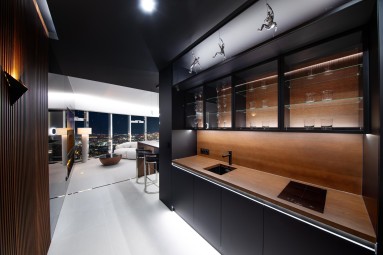 Luksusowy Pobyt w Apartamencie z Jacuzzi i Sauną (1 Noc, 1-2 Osoby) | Sky Tower | Prezent dla Dziewczyny_P