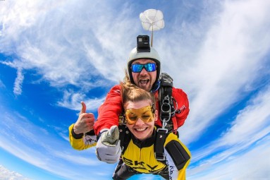 Skok ze Spadochronem z Filmowaniem Selfie | Suwałki-Prezent na Urodziny_P