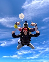 Skok ze Spadochronem z Filmowaniem Selfie | Suwałki-Prezent dla Taty_P