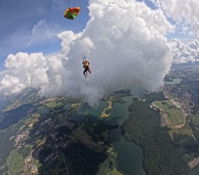 Skok ze Spadochronem z Filmowaniem i Zdjęciami | Olsztyn-Prezent dla Taty_P