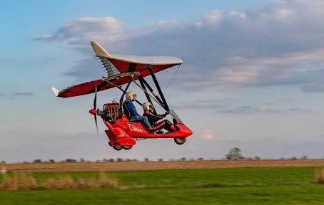 Lot Motolotnią nad Szlakiem Orlich Gniazd | Częstochowa (okolice)