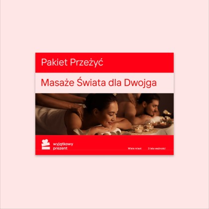Pakiet Przeżyć "Masaże Świata dla Dwojga"