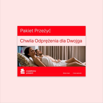 Pakiet Przeżyć "Chwila Odprężenia dla Dwojga"