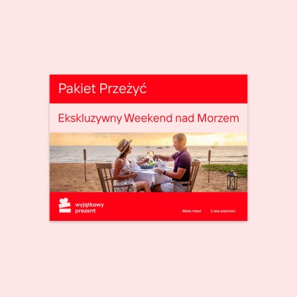 Pakiet Przeżyć "Ekskluzywny Weekend nad Morzem"