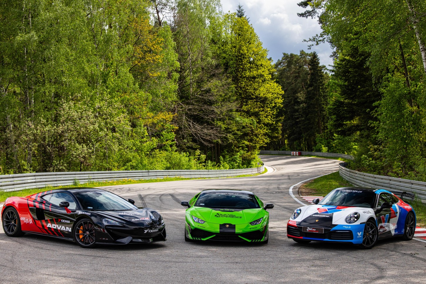 Pojedynek Lamborghini Huracán vs. McLaren 570GT vs. Porsche 911 | 9 okrążeń | Wiele Lokalizacji