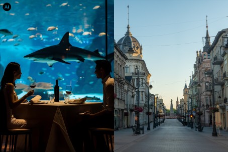 Podwodna Kolacja z Noclegiem dla Dwojga | Łódź 